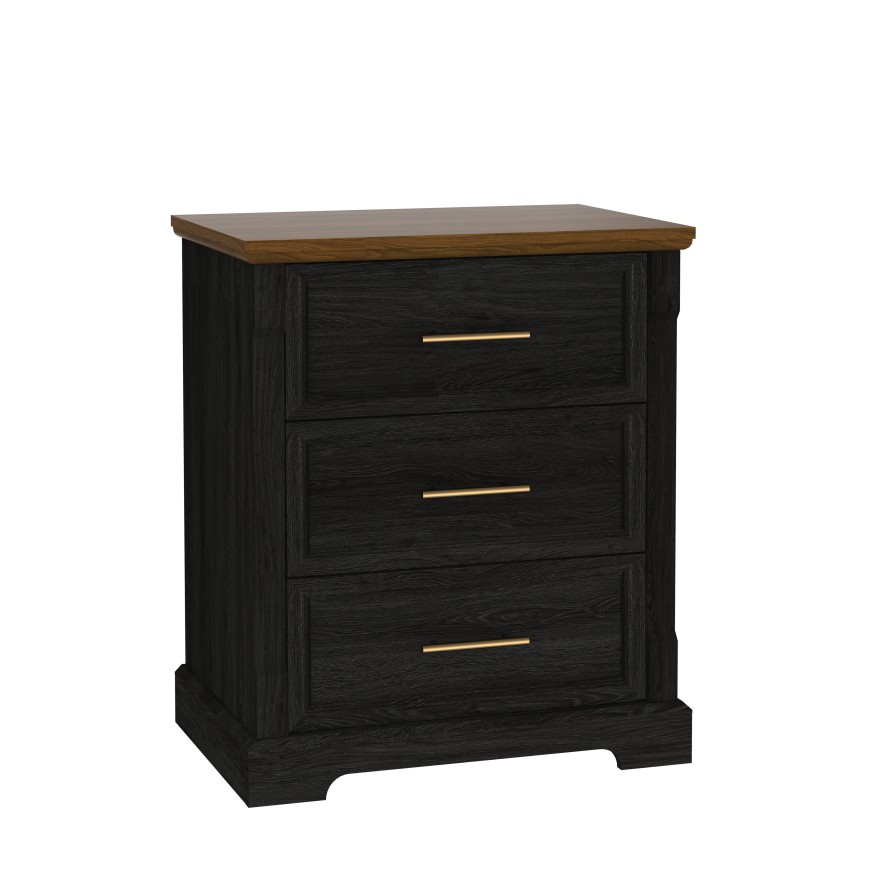 Ebonhue 3 Drawer Cabinet